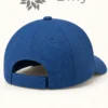 Linen cap for men with adjustable Velcro strap