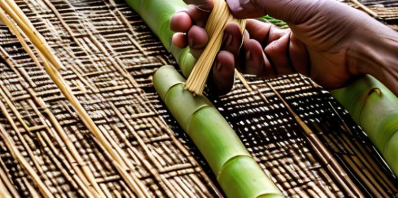 Natural Process to Extract Bamboo Fibre