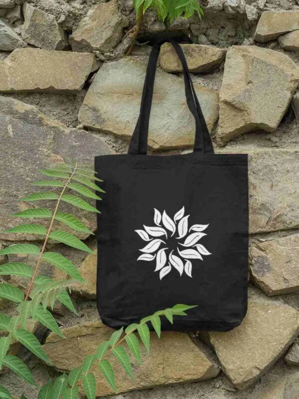 Buy Cherry Blossoms Love Organic Cotton Tote Bag - Blue Online at the Best  Price in India - Loopify