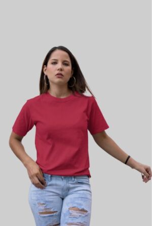 Women's round neck t-shirt